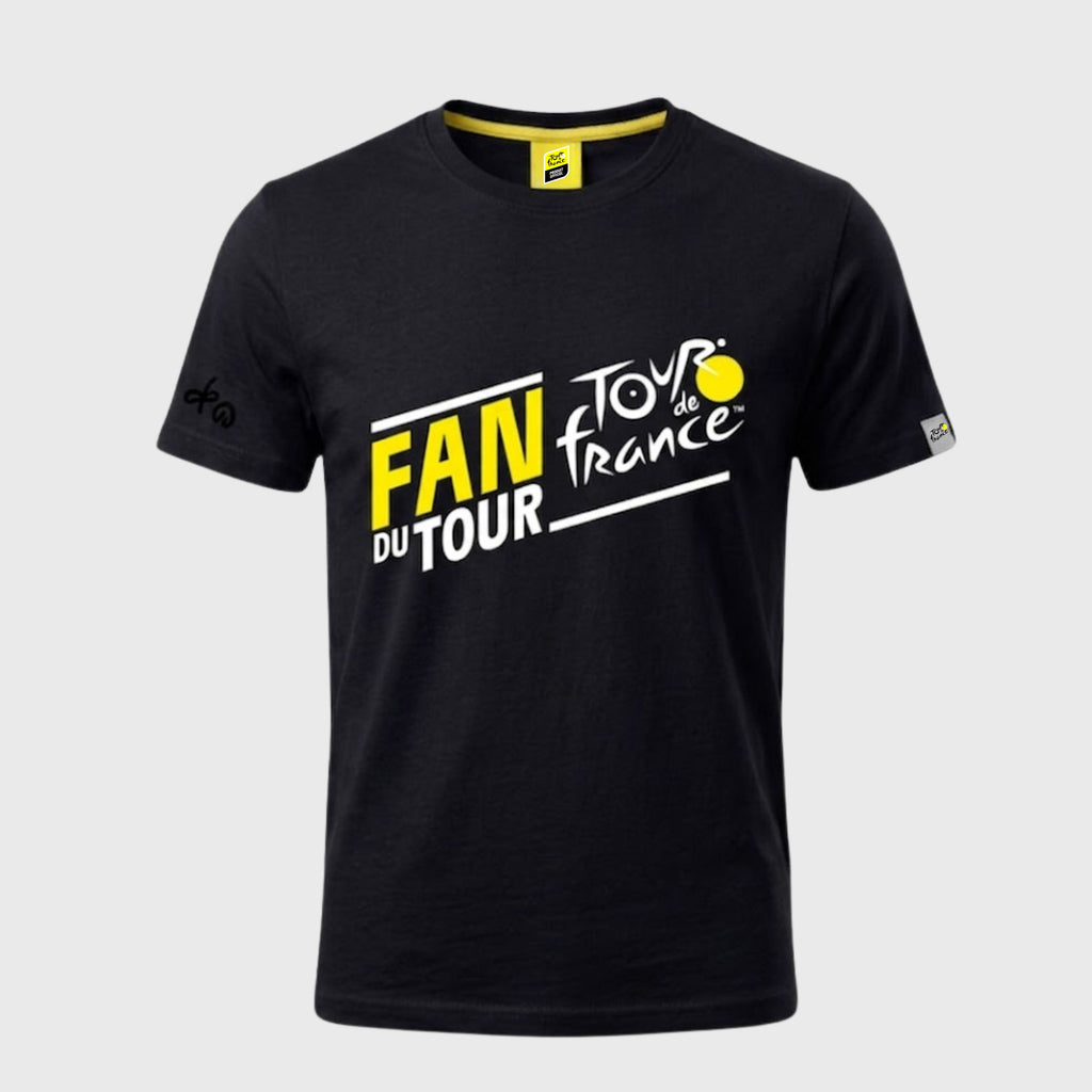 T-shirt Tour De France Fan Du Tour Mixte Noir