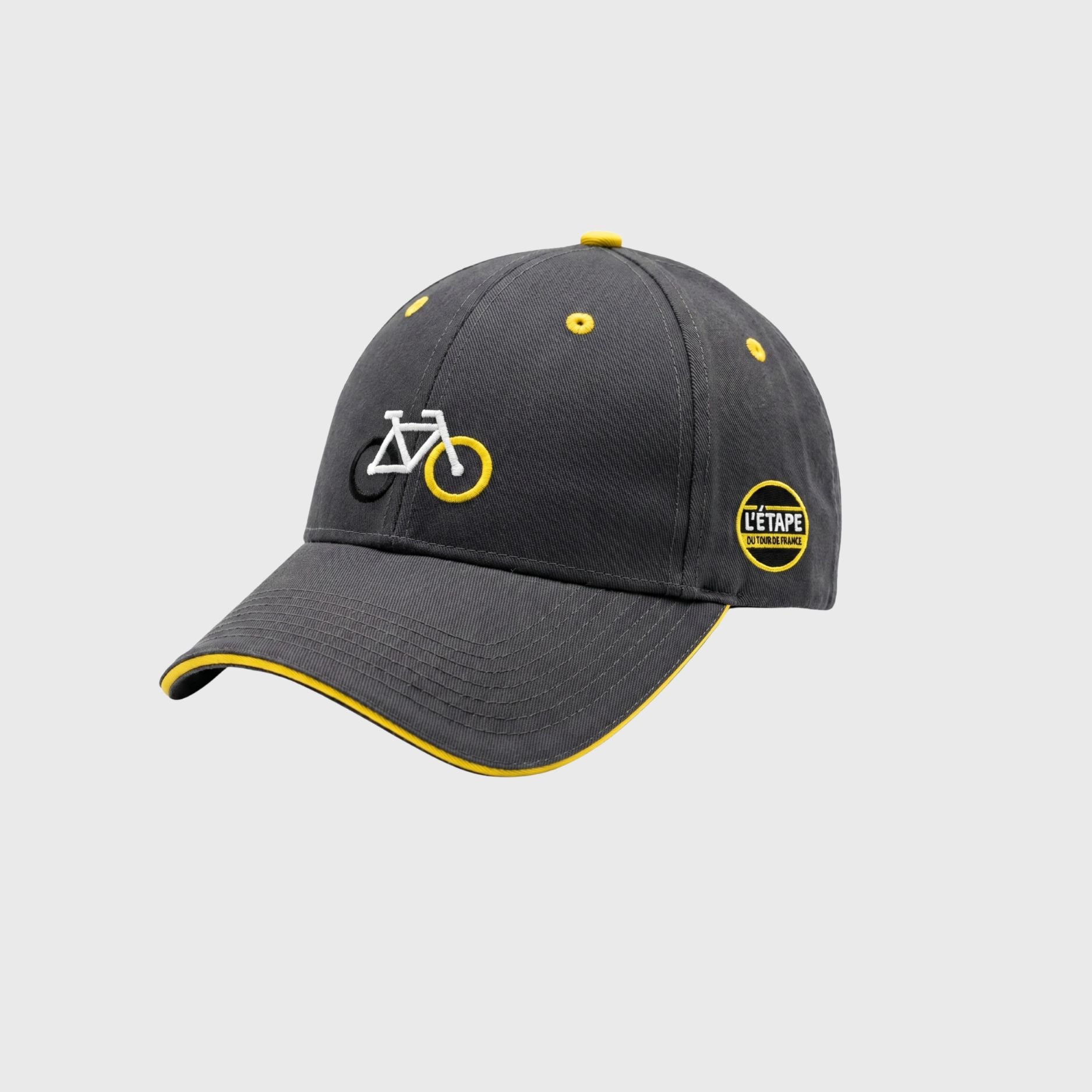Dark Grey Etape du Tour Bike Cap