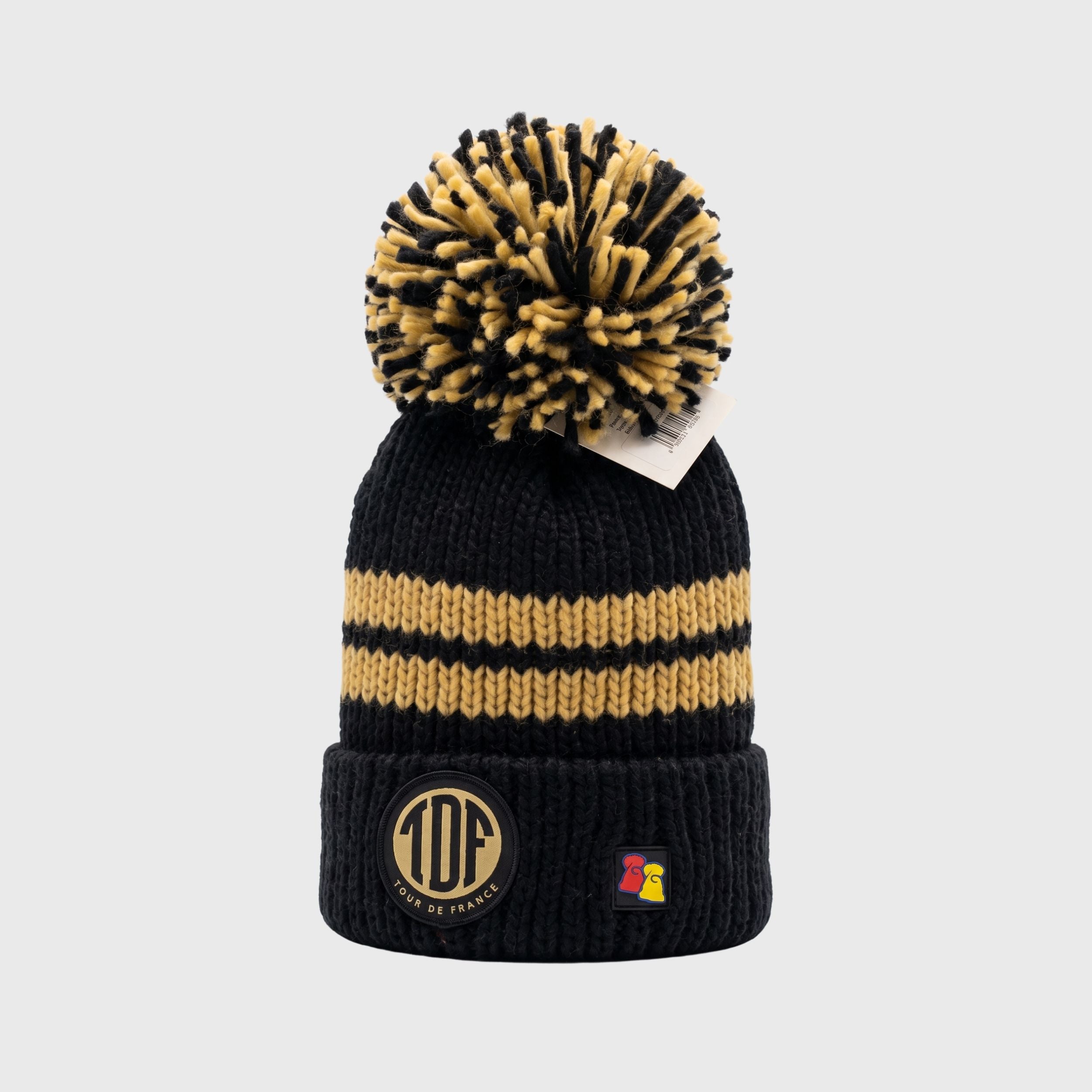 Black Tour de France Golden Lines Beanie