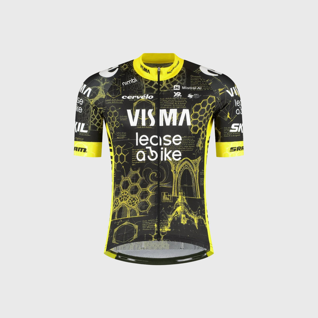 Maillot Cyclisme Enfant VISMA noir TDF 2026