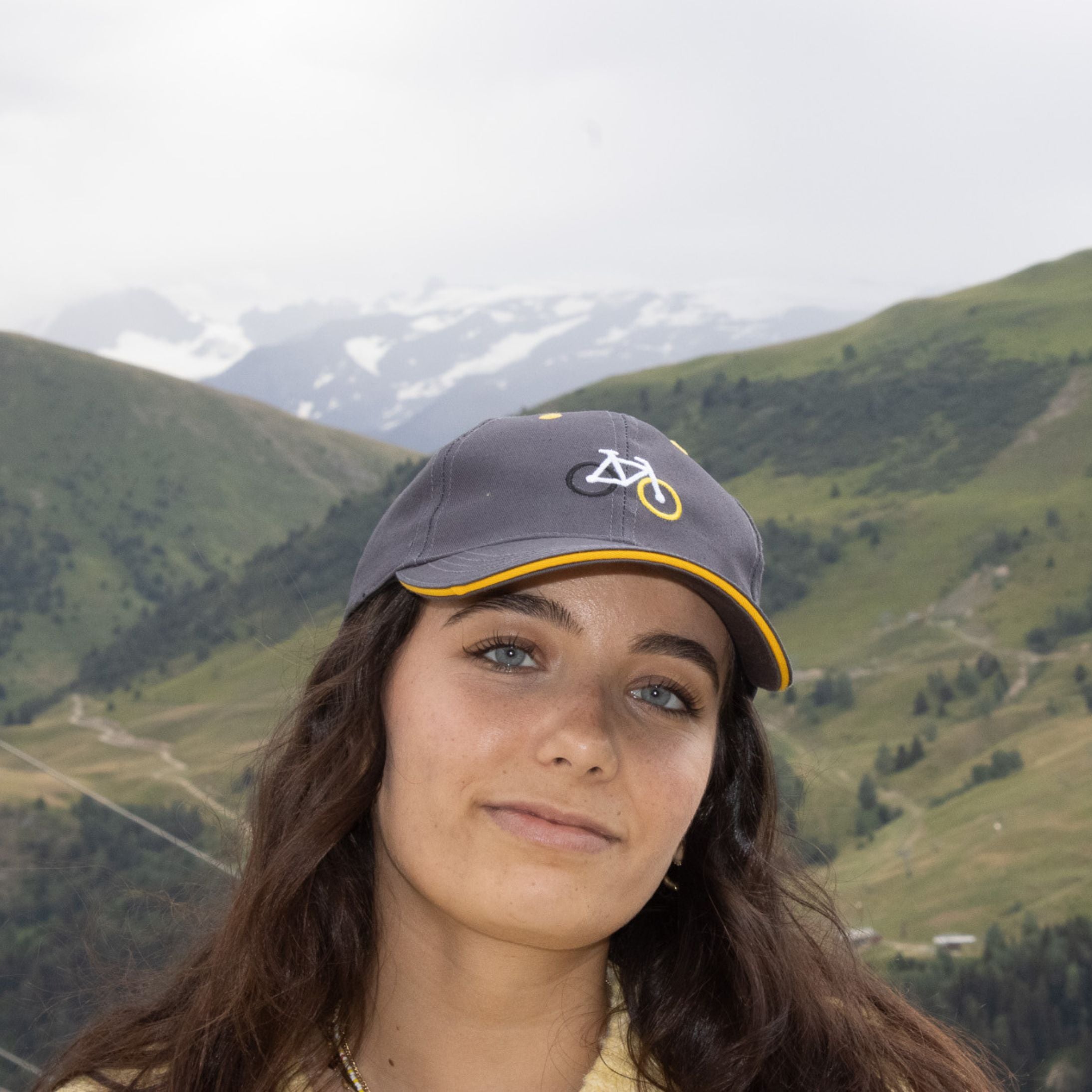 Casquette Etape du Tour Bike Gris Foncé