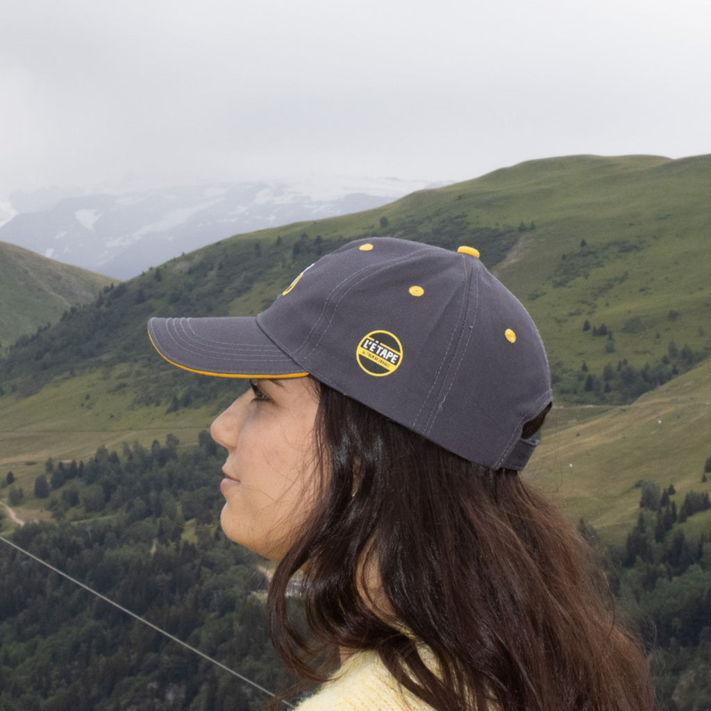 Dark Grey Etape du Tour Bike Cap