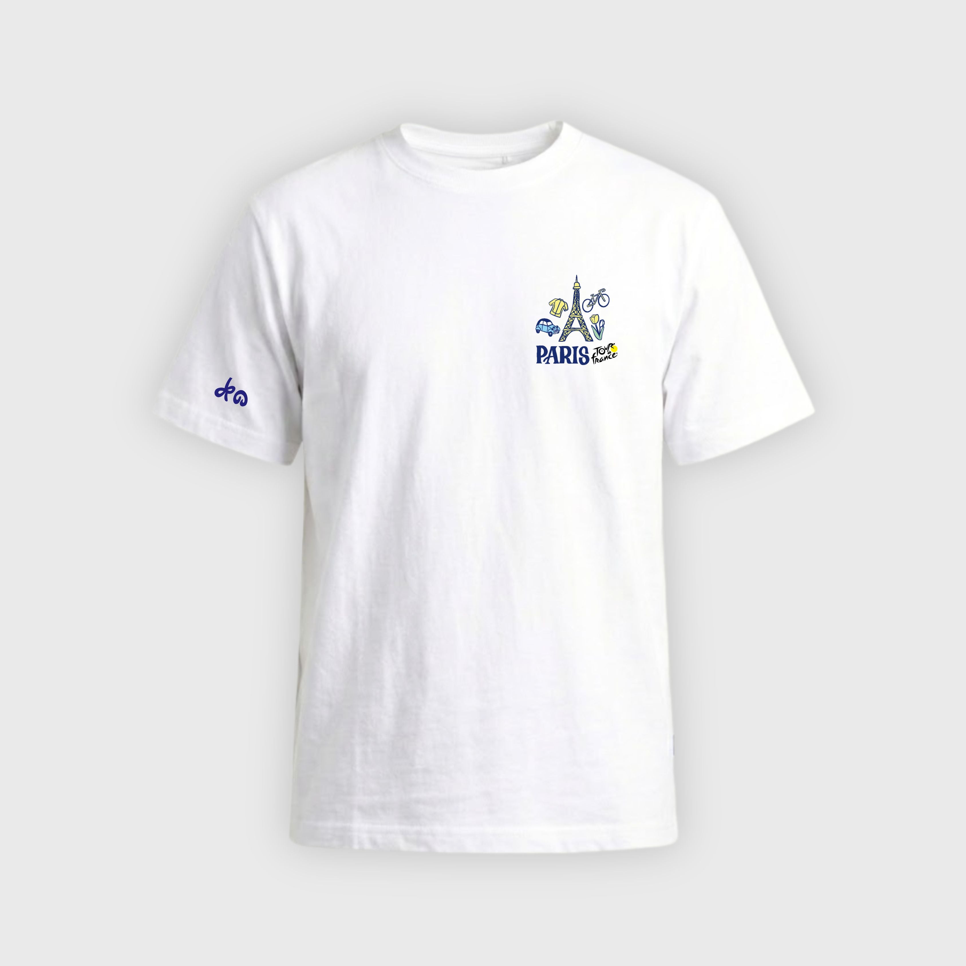 T-shirt Tour De France Méli-Mélo Blanc Mixte