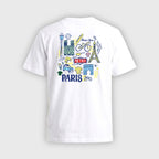 T-shirt Tour De France Méli-Mélo Blanc Mixte