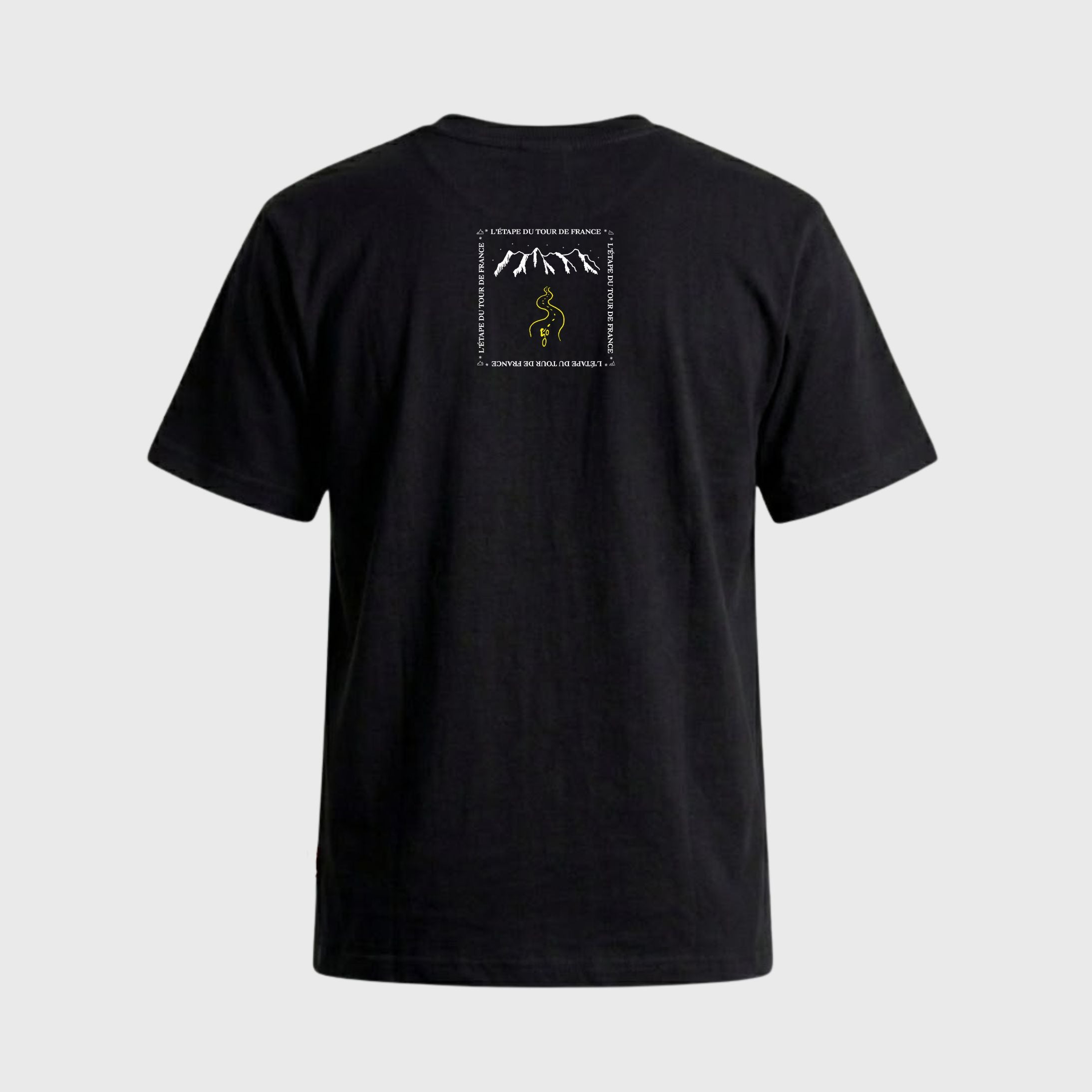 T-shirt Etape du Tour Montains Mixte Noir