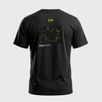 T-shirt Etape du Tour Parcours 2026 Mixte Noir