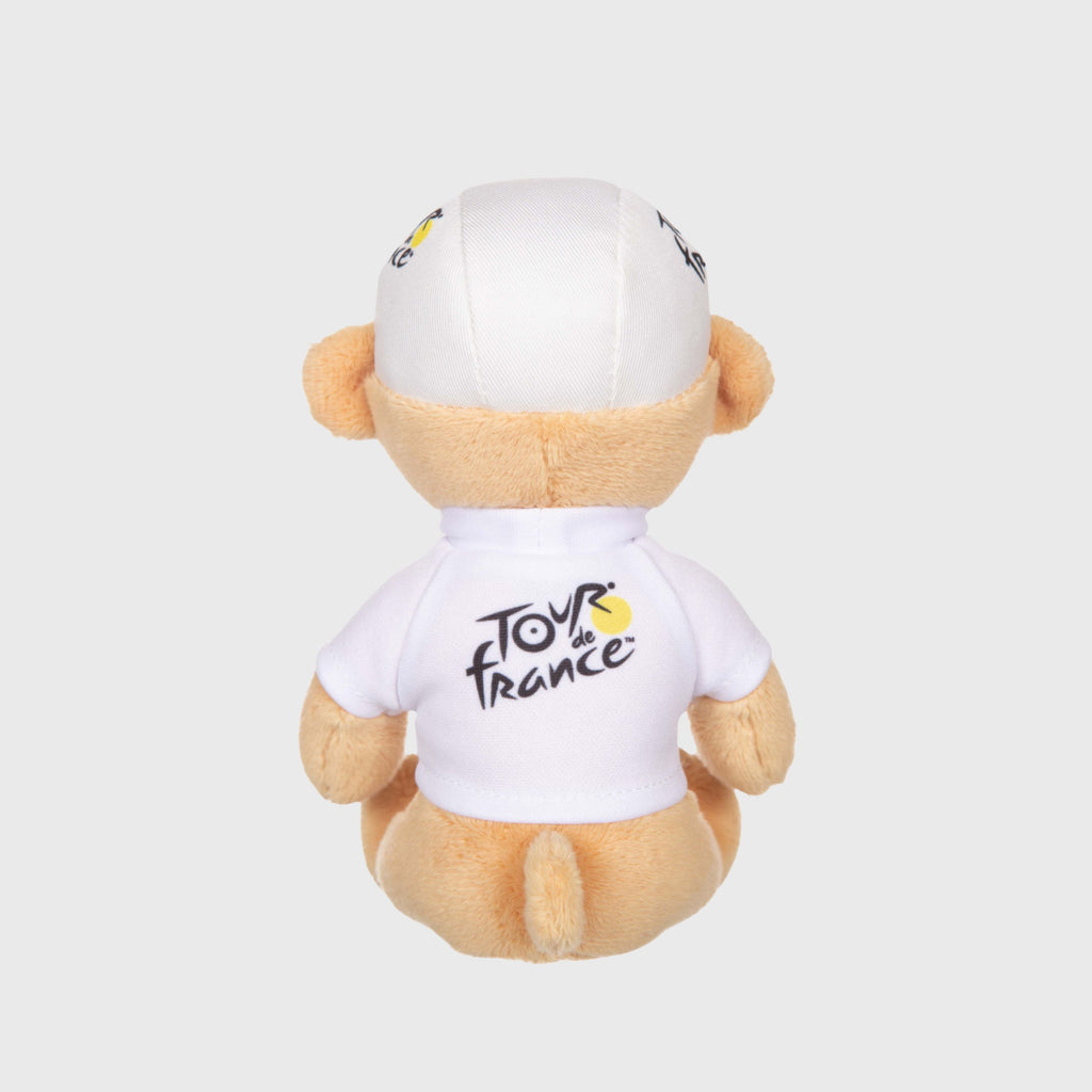 Tour de France White Jersey Bear Plush Toy 15 cm