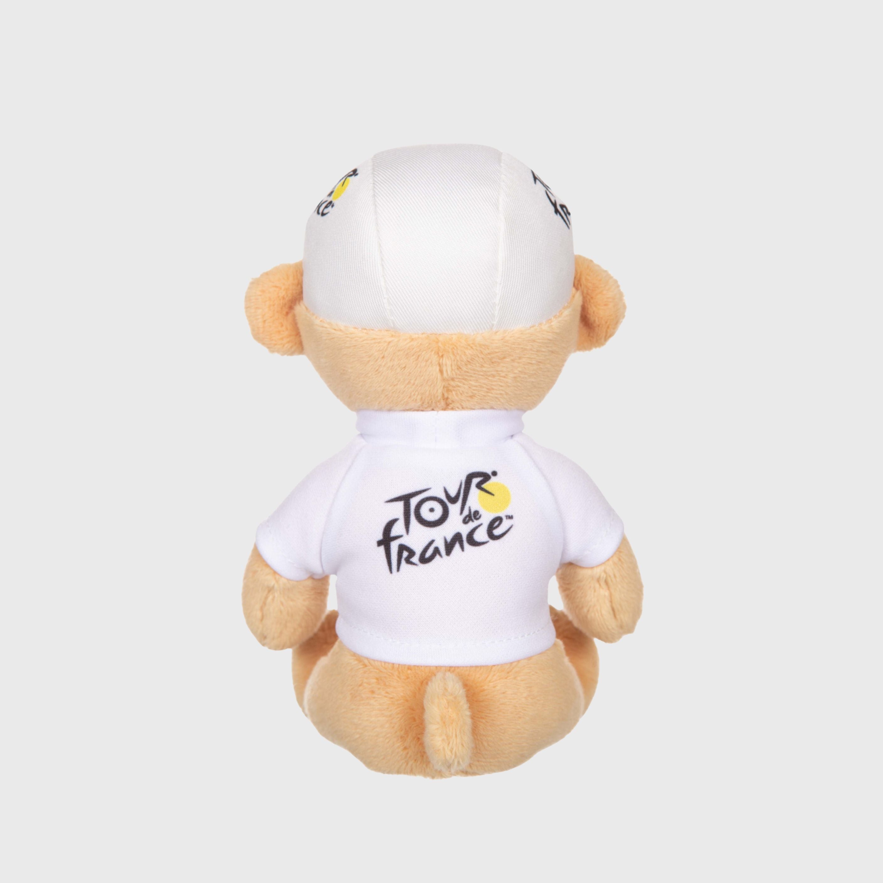 Tour de France White Jersey Bear Plush Toy 15 cm