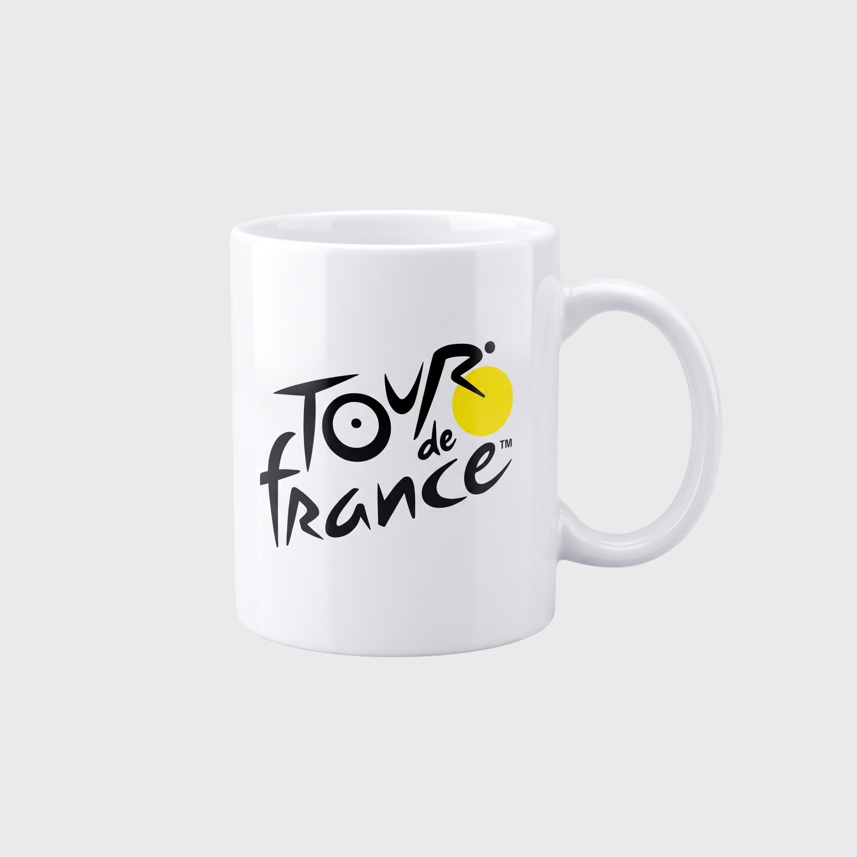 White Tour de France Mug