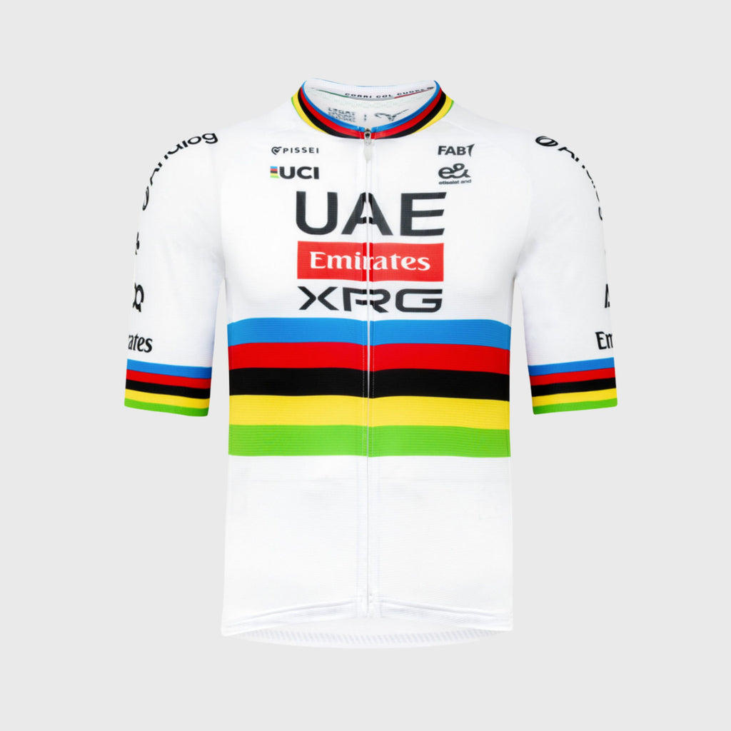 Maillot Cyclisme UAE Champion du Monde Pogacar 2026