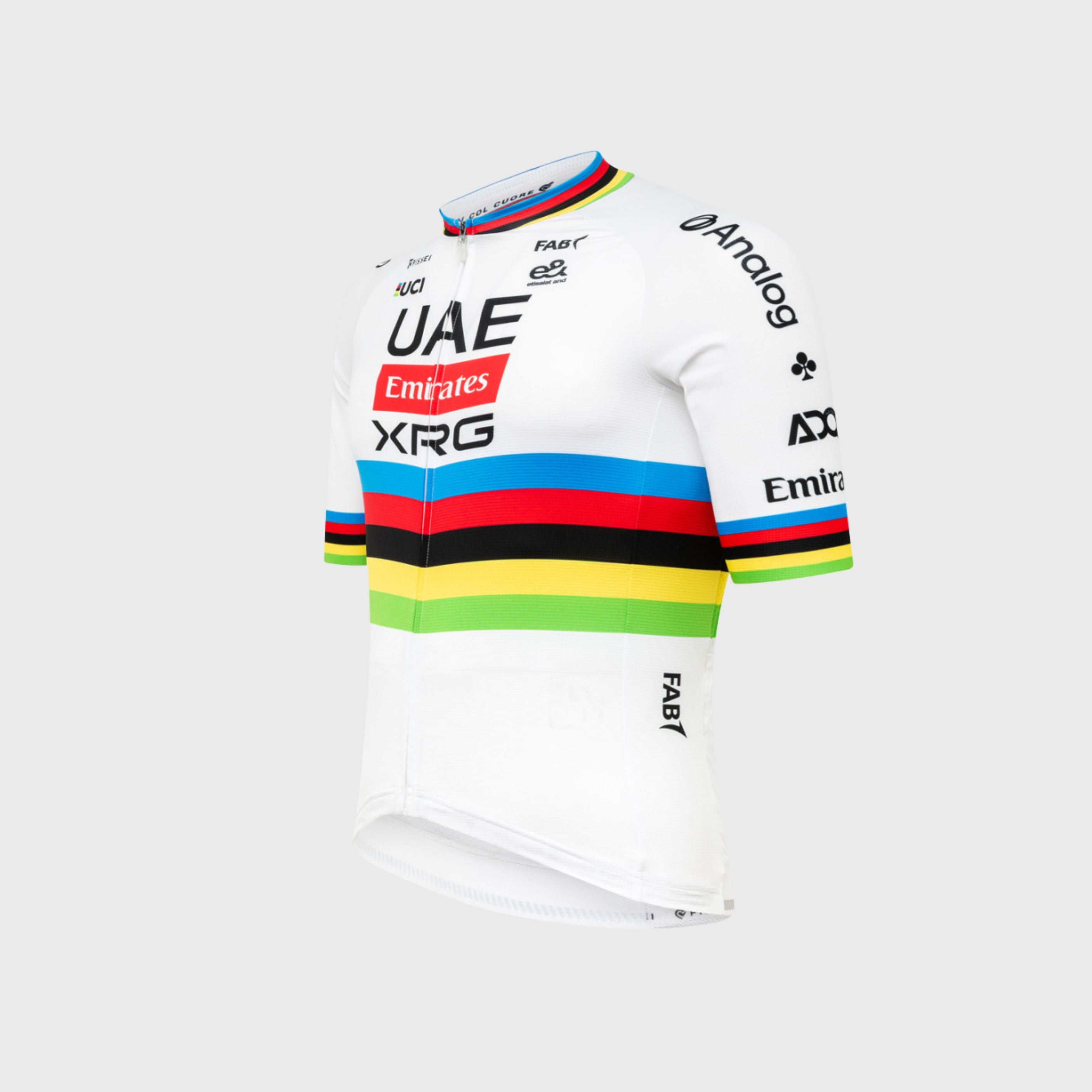 Maillot Cyclisme UAE Champion du Monde Pogacar 2026