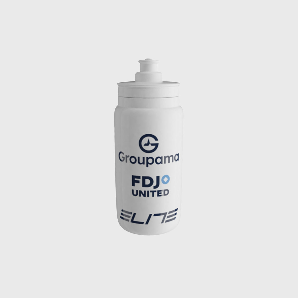 Groupama FDJ United Water Bottle White 2026