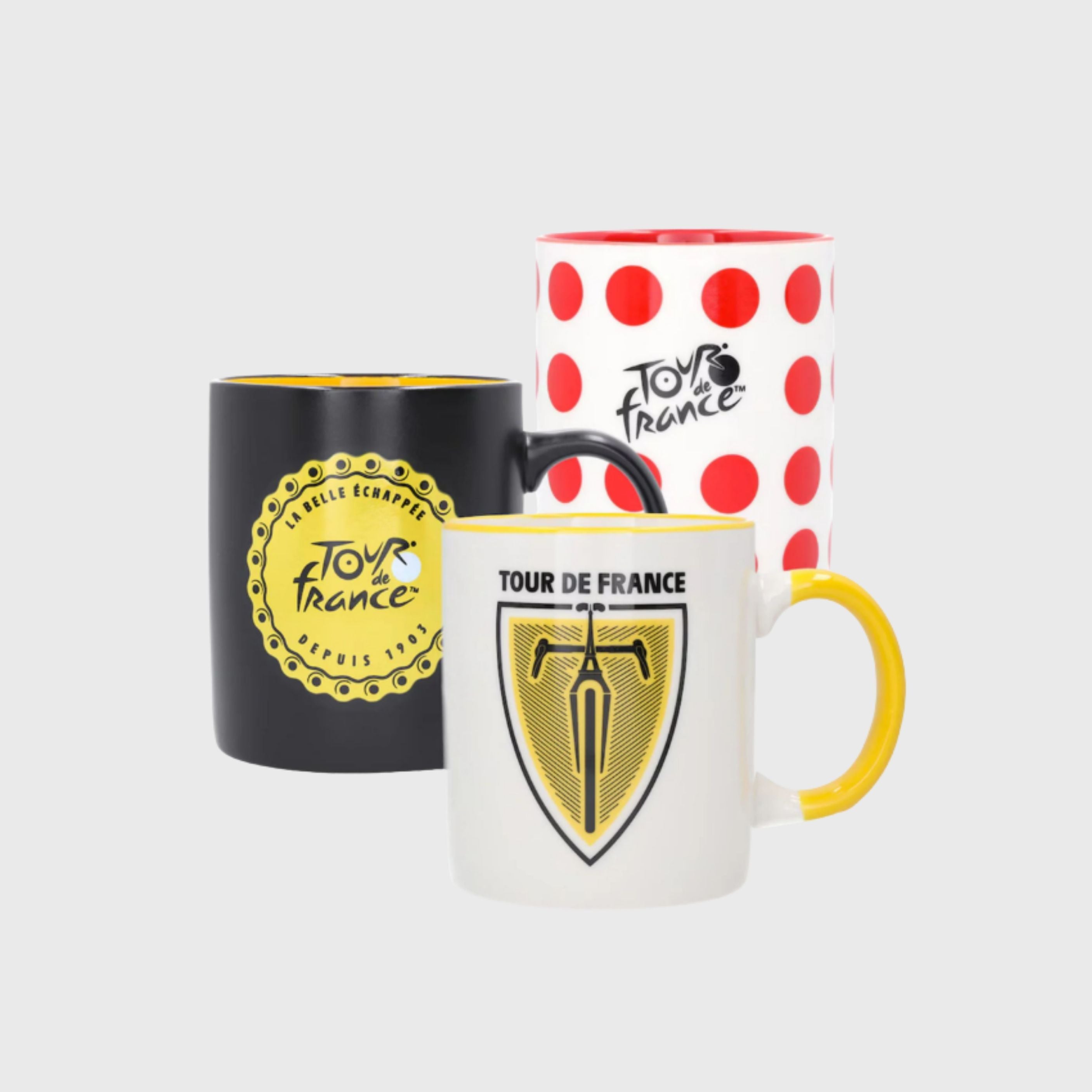 Multicoloured Tour de France Mug Set
